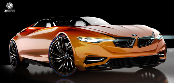 The BMW MZ8 Concept Takes a Look into the Future