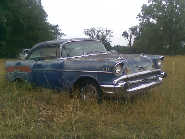 Is there hope for this abandoned 1957 Chevy Bel Air?