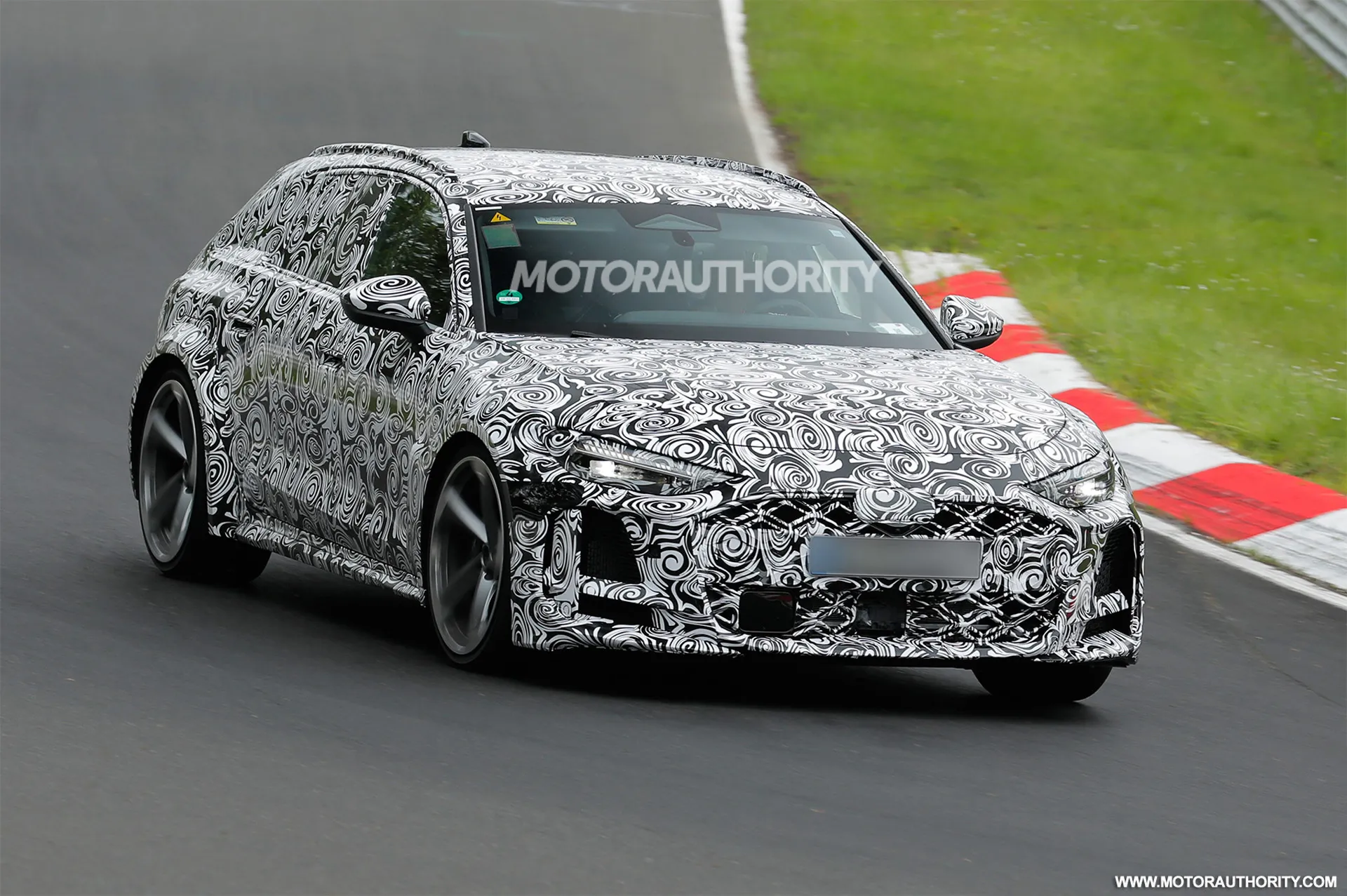 2026 Audi RS 5 Avant plug-in hybrid hits the ‘Ring in new video