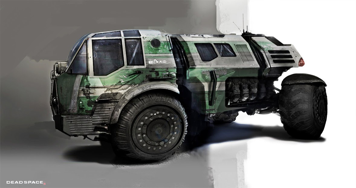 Concept vehicle art by Joseph Cross