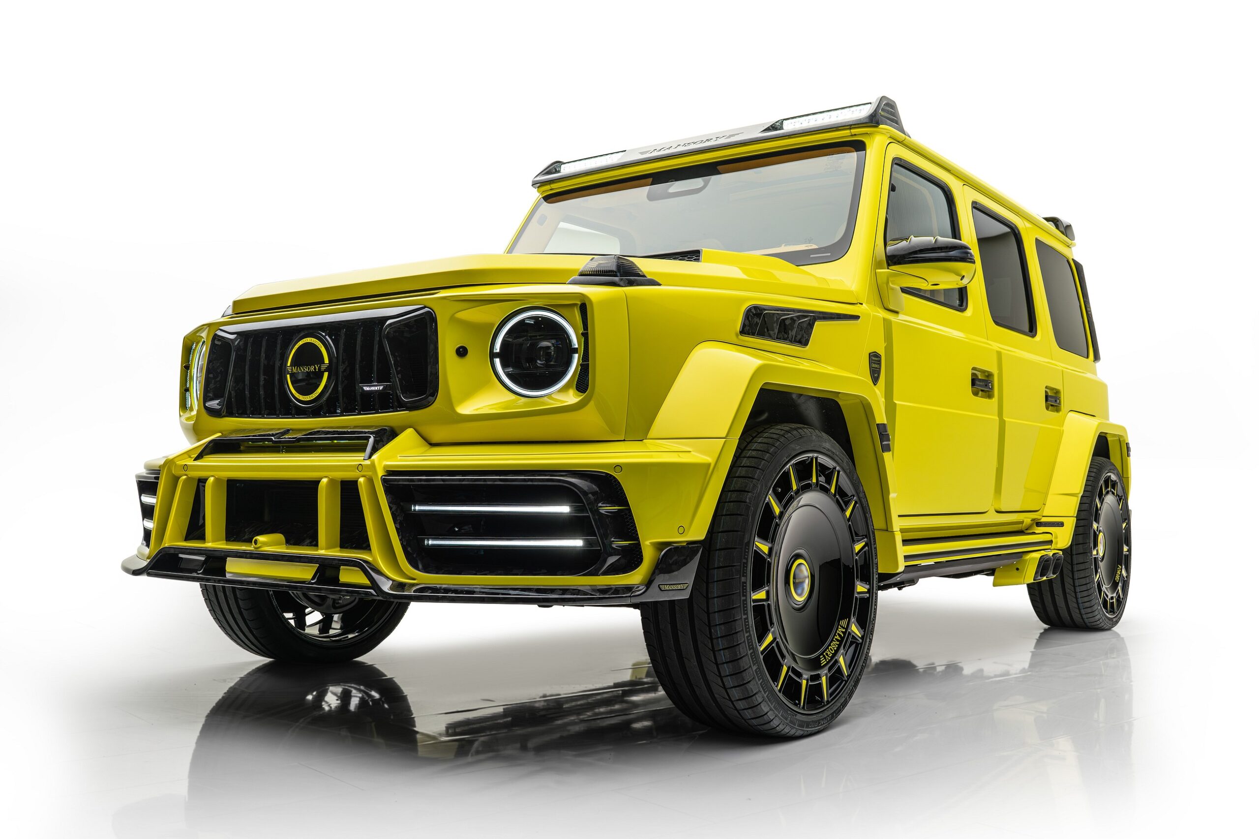 Mansory Turns Newest Mercedes-AMG G-Wagon Into a Highlighter