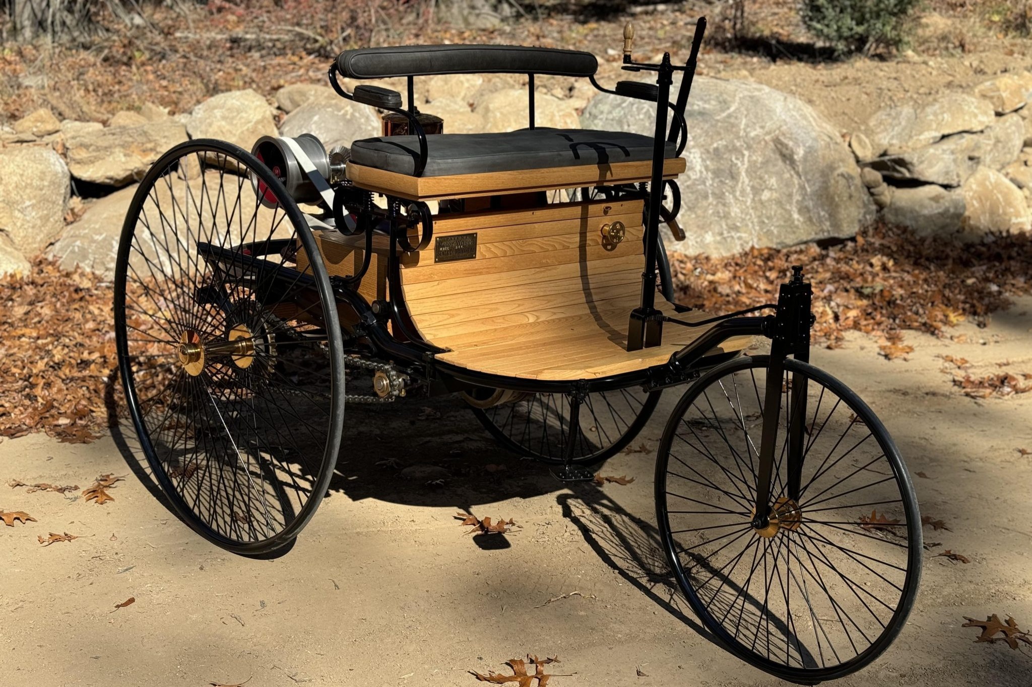 Benz Patent-Motorwagen Replica for sale on BaT Auctions – ending November 23 (Lot #171,706)