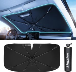 [2025 Upgrade] Nmoiss Windshield Sun Shade Umbrella
